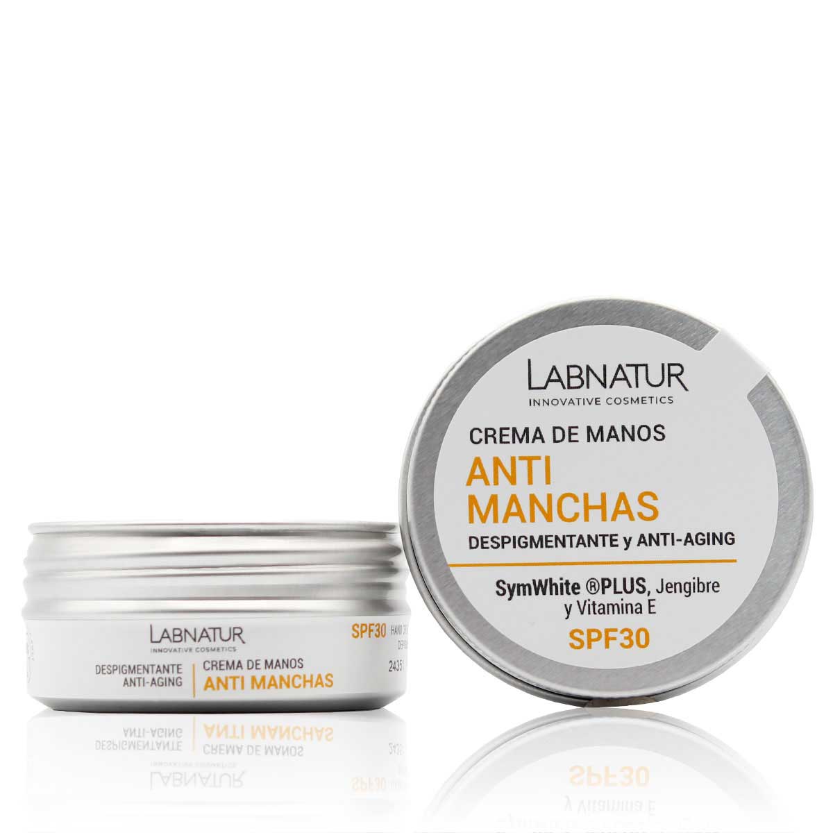 Crème dépigmentante pour les mains Spf-30 50ml Labnatur: 50 ml
