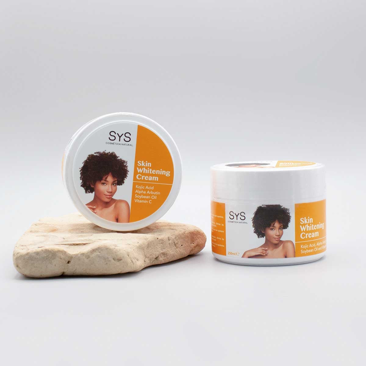 Crème éclaircissante pour le corps et le visage , avec huile éclaircissant.