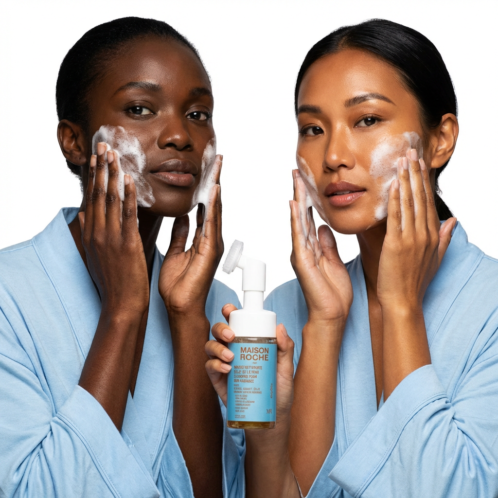 Mousse Nettoyante Triple- Action Conçu pour les peaux acnéique