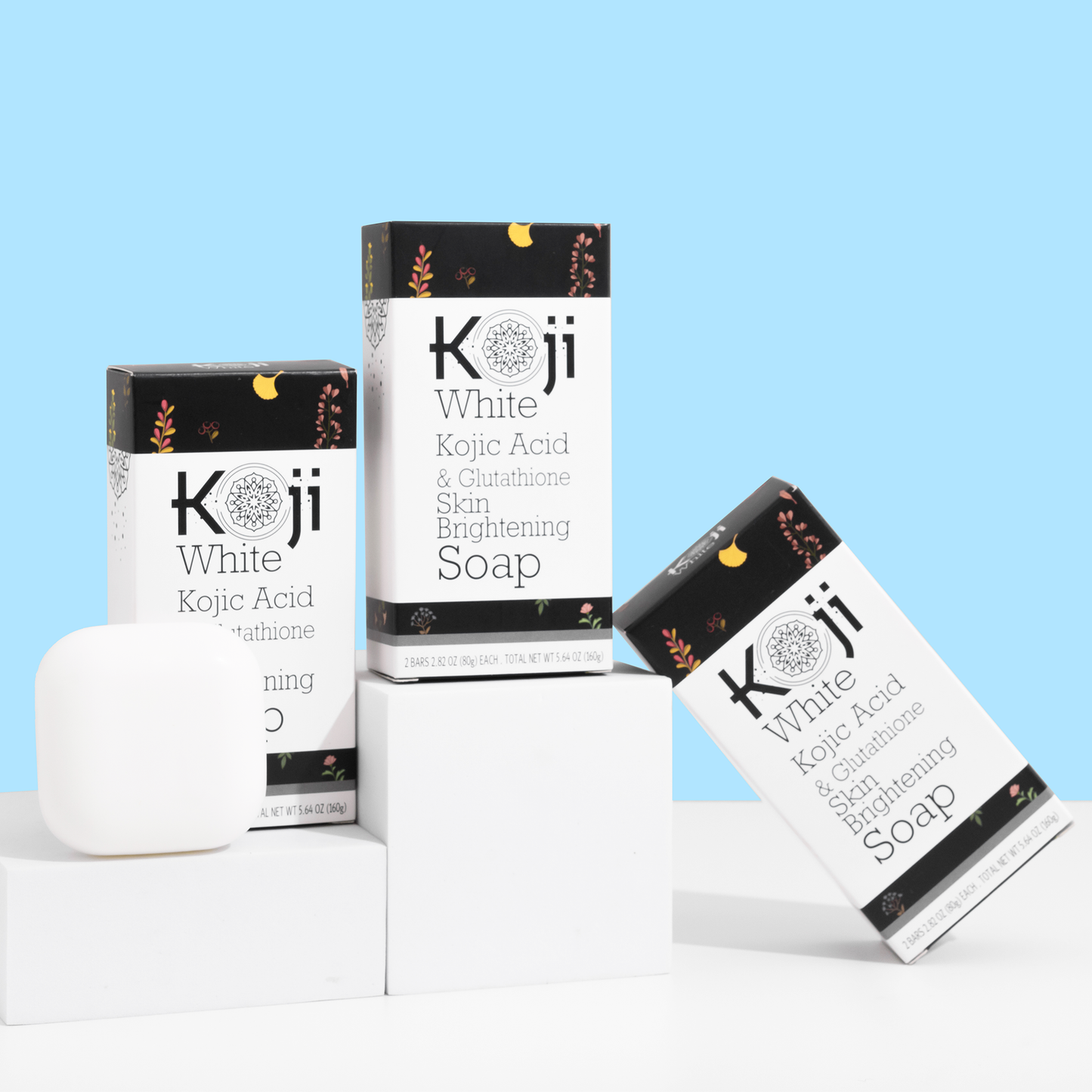 Savon pour la peau à l'acide kojique et au glutathion