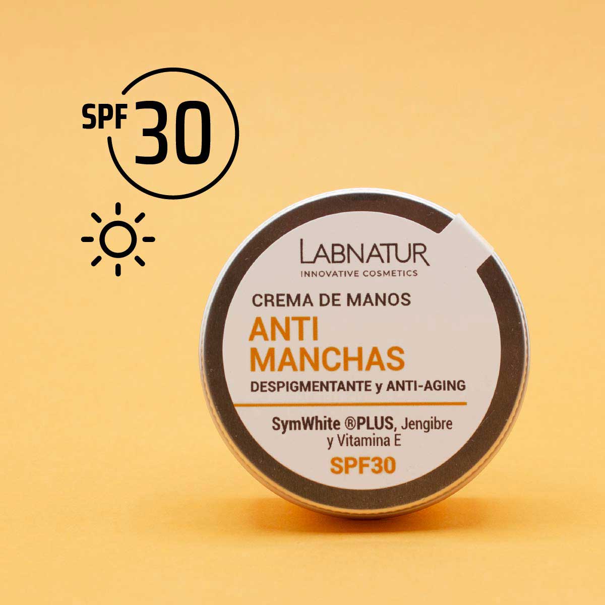 Crème dépigmentante pour les mains Spf-30 50ml Labnatur: 50 ml