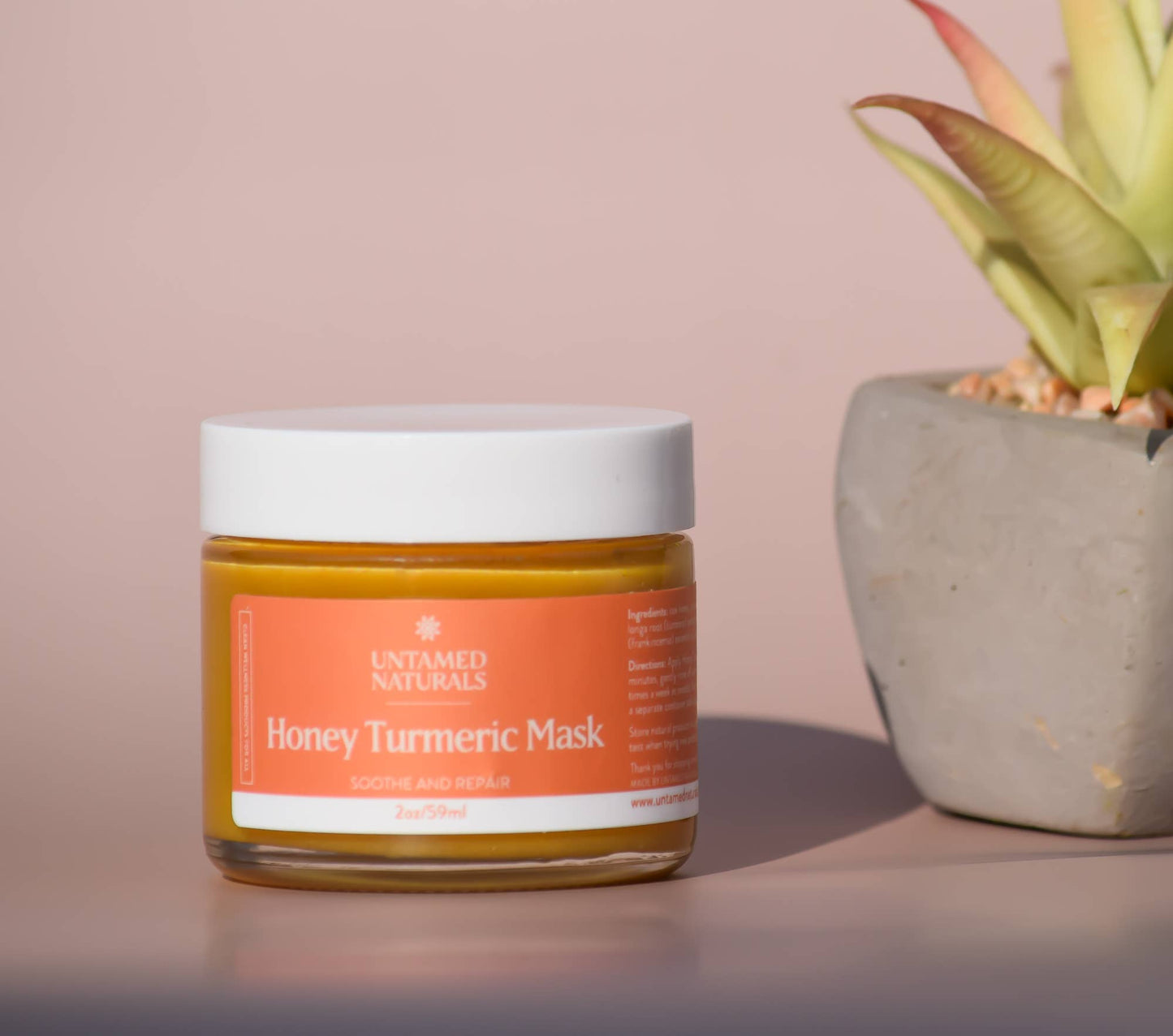 Masque de curcuma au miel