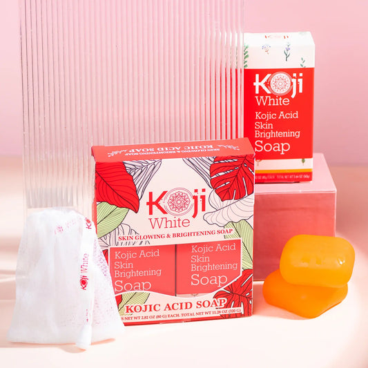 Savon éclaircissant à l’acide kojique lot de (2)
