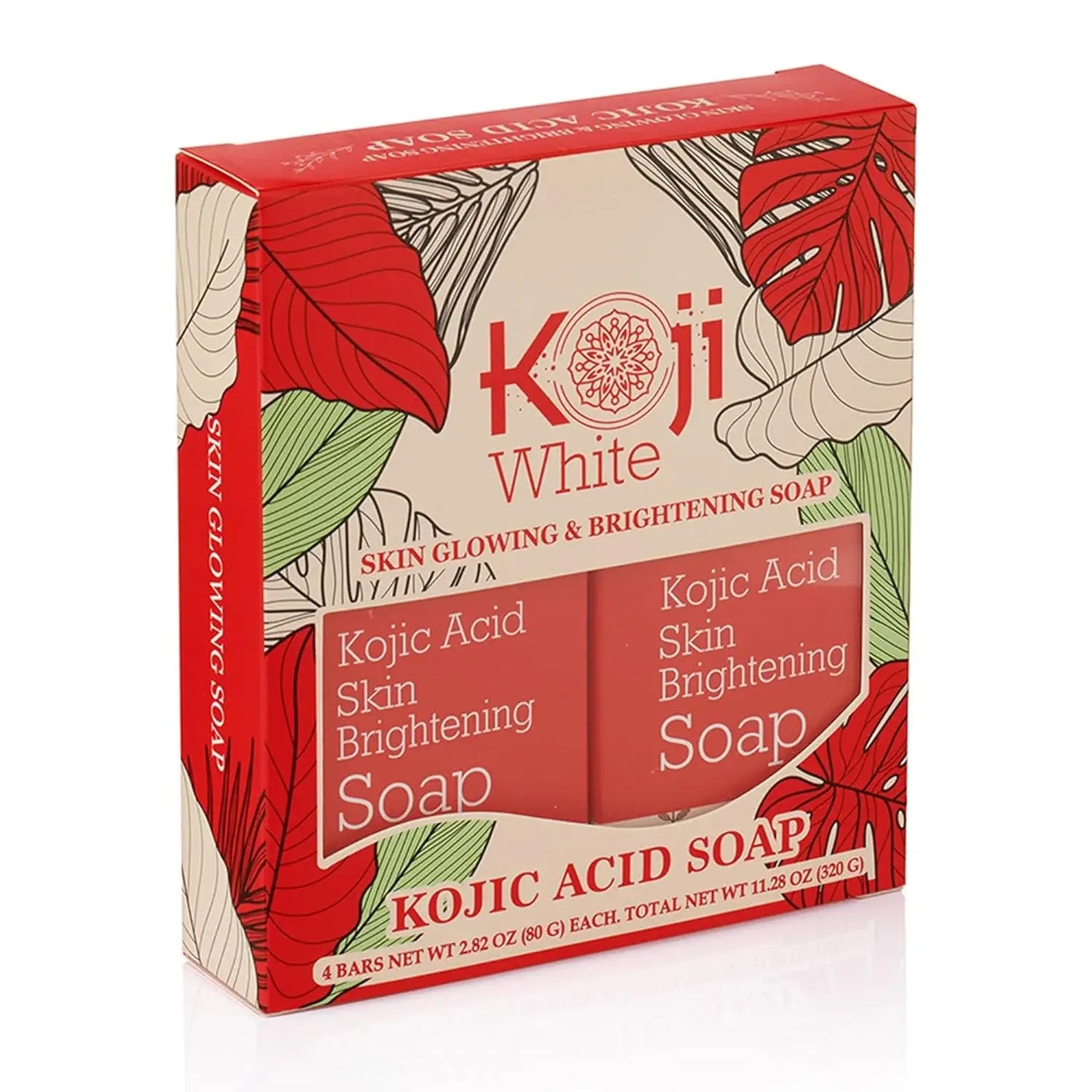 Savon éclaircissant à l’acide kojique lot de (2)