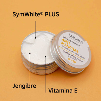 Crème dépigmentante pour les mains Spf-30 50ml Labnatur: 50 ml