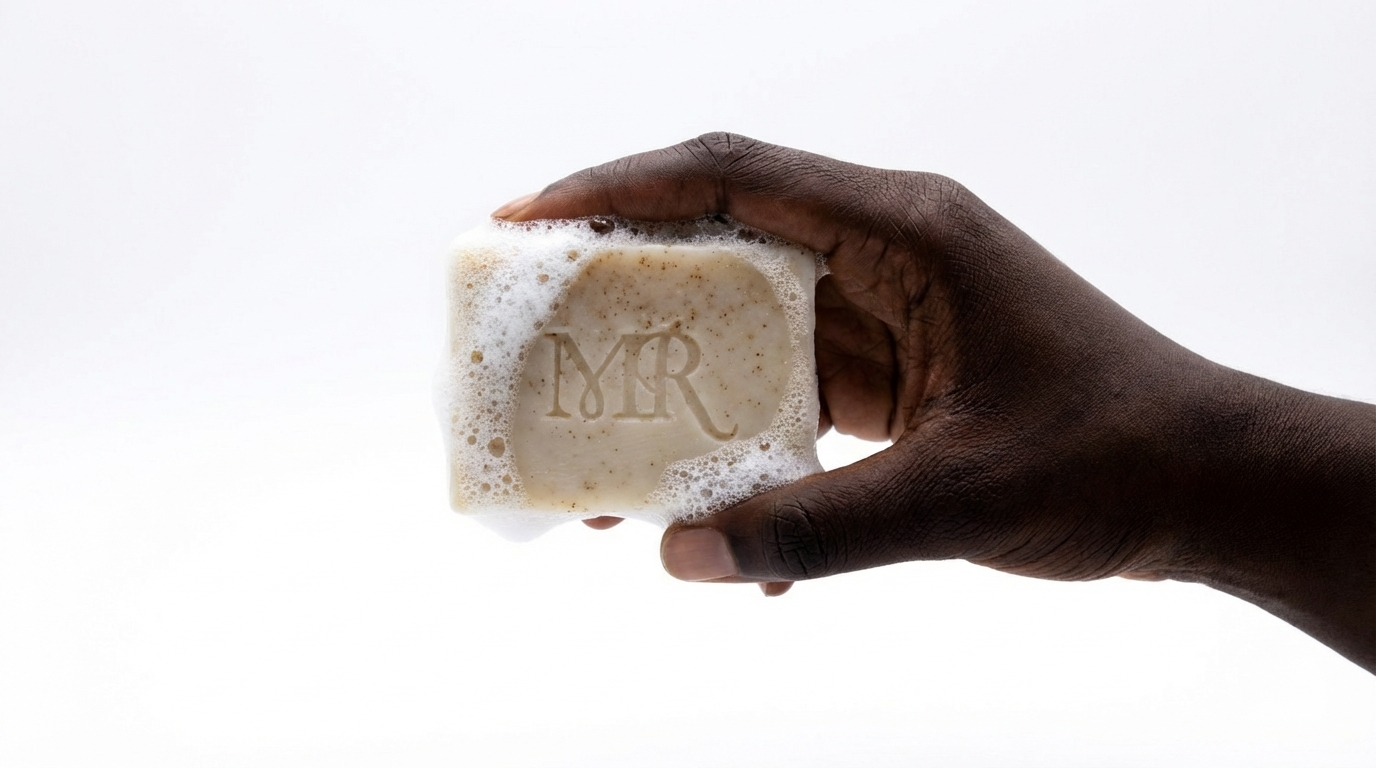 SAVON  EXFOLIANT
ÉCLAT DE  LA PEAU