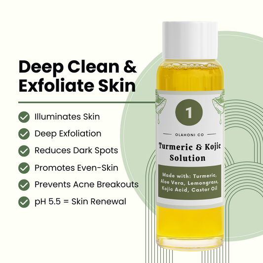 Solution Curcuma et Kojic