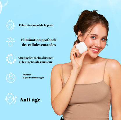 Savon  pour la peau à l'acide kojique et au glutathion