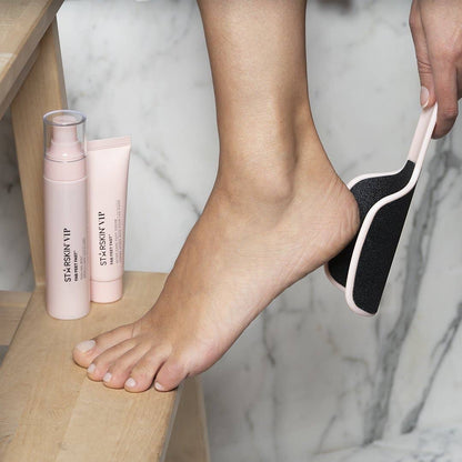Exfoliating foot treatment