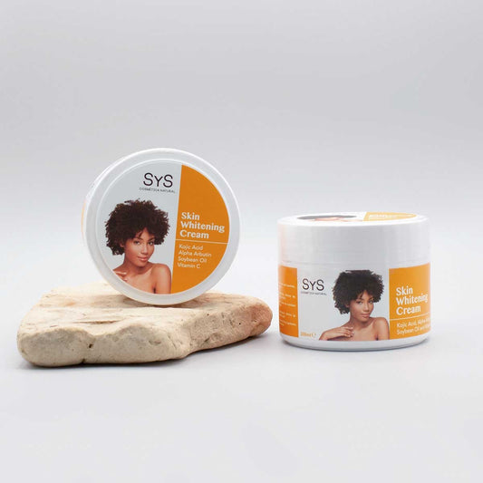 Crème éclaircissante pour le corps et le visage , avec  huile éclaircissant.