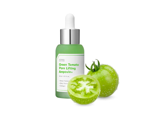 Sérum à la tomate verte resserre les pores