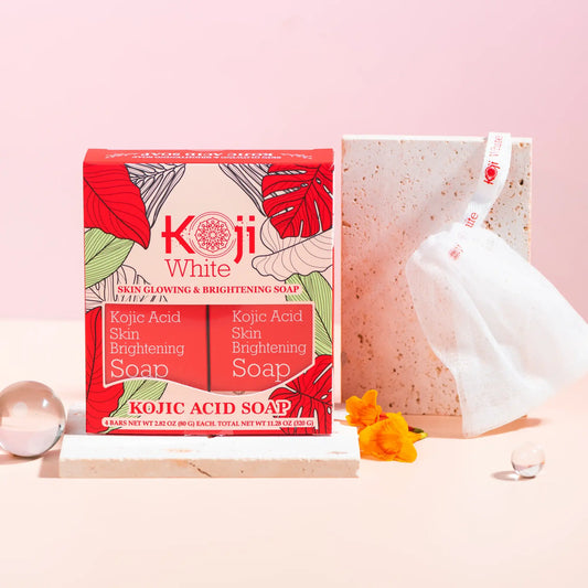 Savon éclaircissant à l’acide kojique lot de (2)