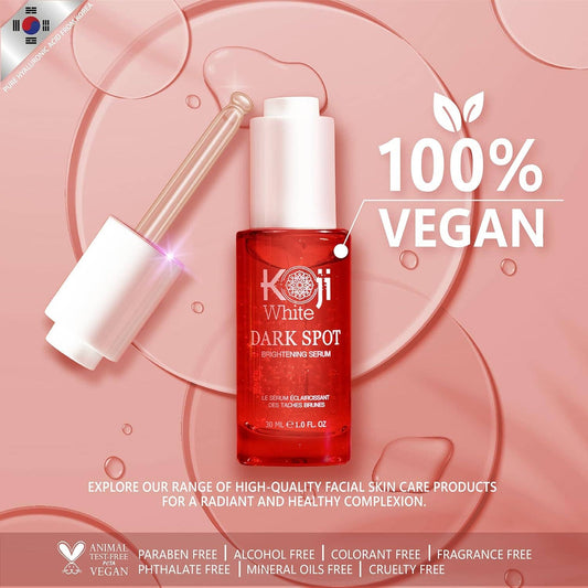 Sérum éclaircissant avec de l’acide kojique