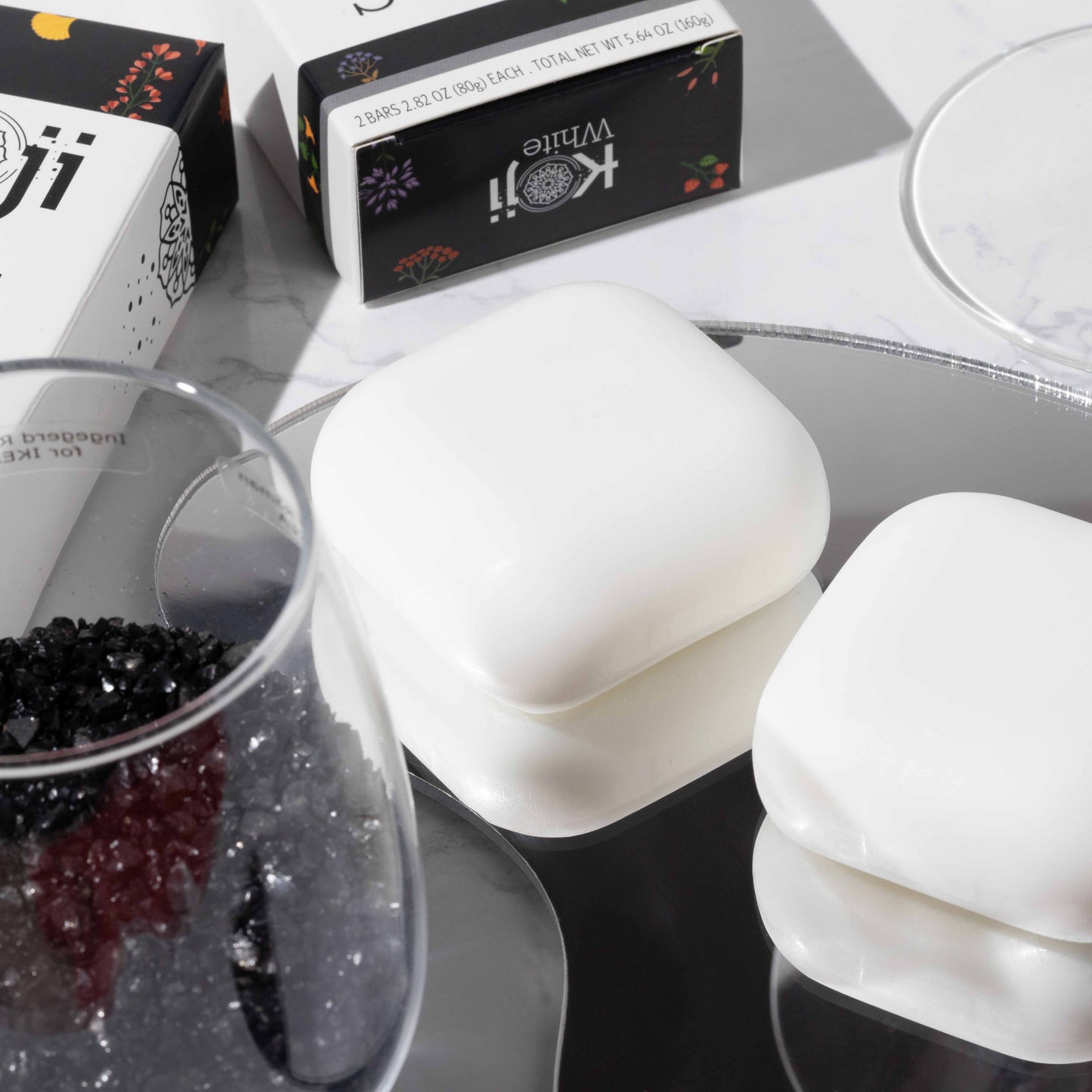 Savon  pour la peau à l'acide kojique et au glutathion