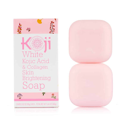 Savon éclaircissant pour la peau à l'acide kojique et au collagène