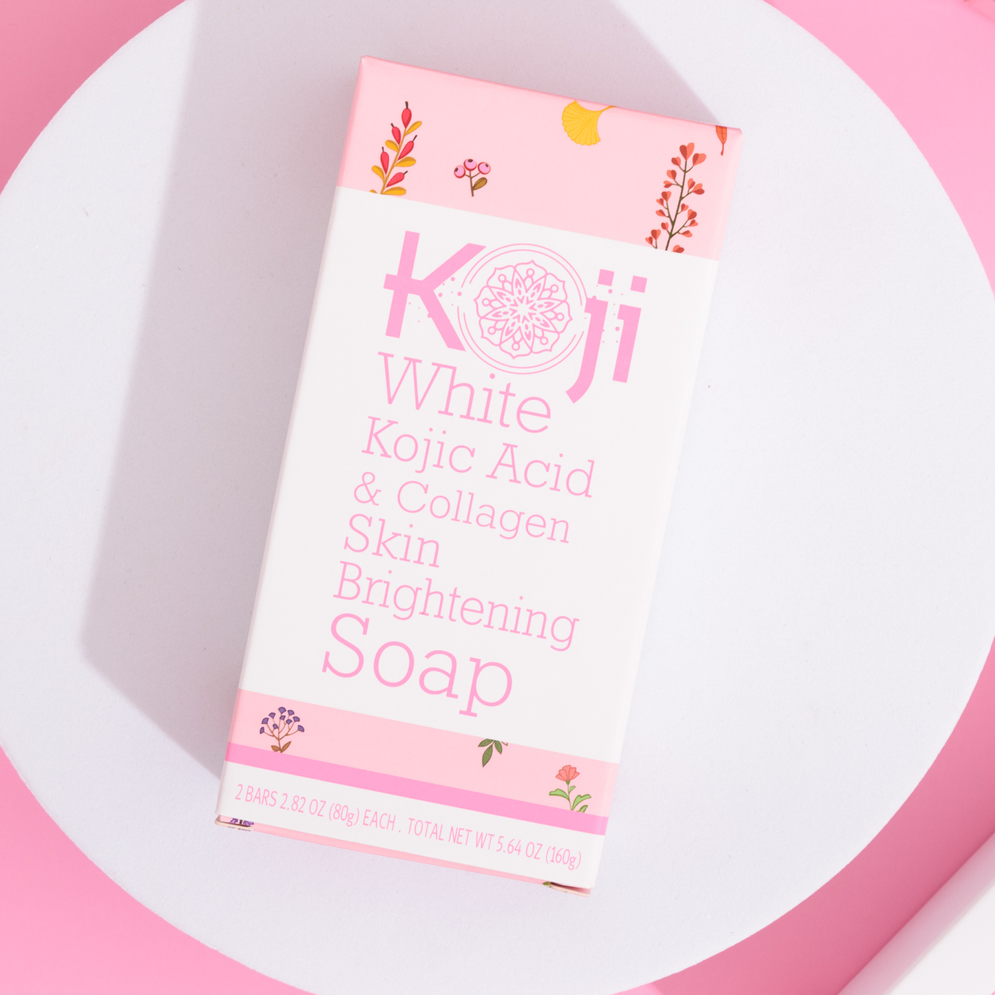 Savon éclaircissant pour la peau à l'acide kojique et au collagène